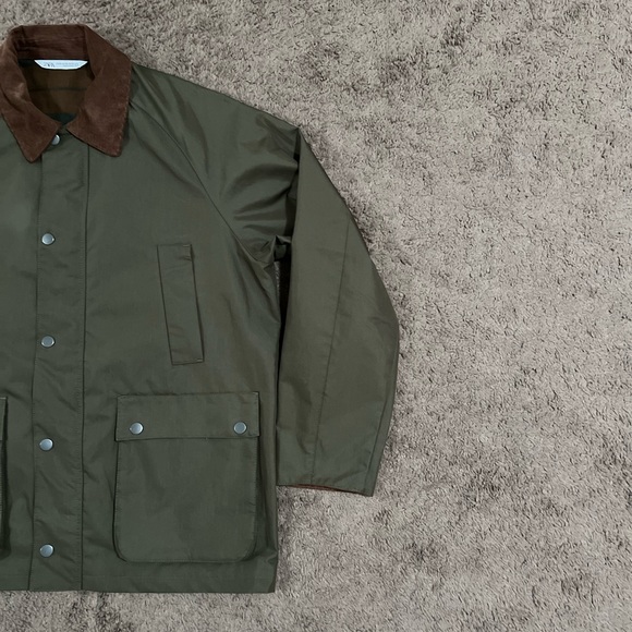 Zara Men’s Combination Collar Jacket Size XL - Picture 3 of 14